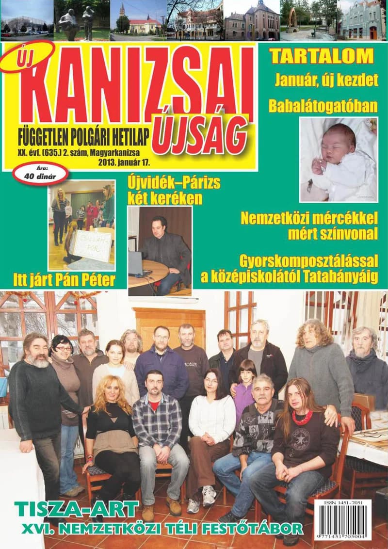 Új Kanizsai Újság, 20. évf. 2013. január 17. 2. sz.