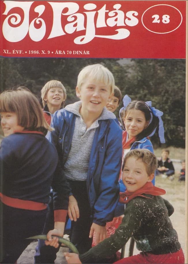 Jó Pajtás, 40. évf. 1986. október 9. 28. sz.