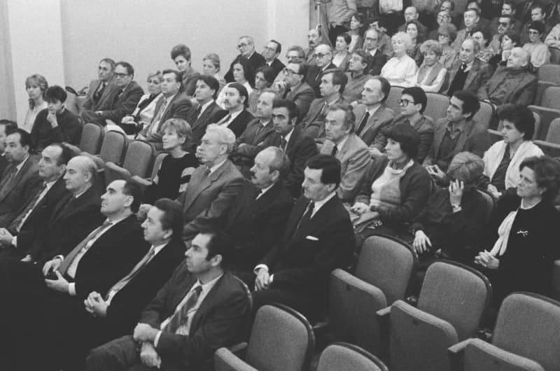 Az újvidéki színház épületének átadója