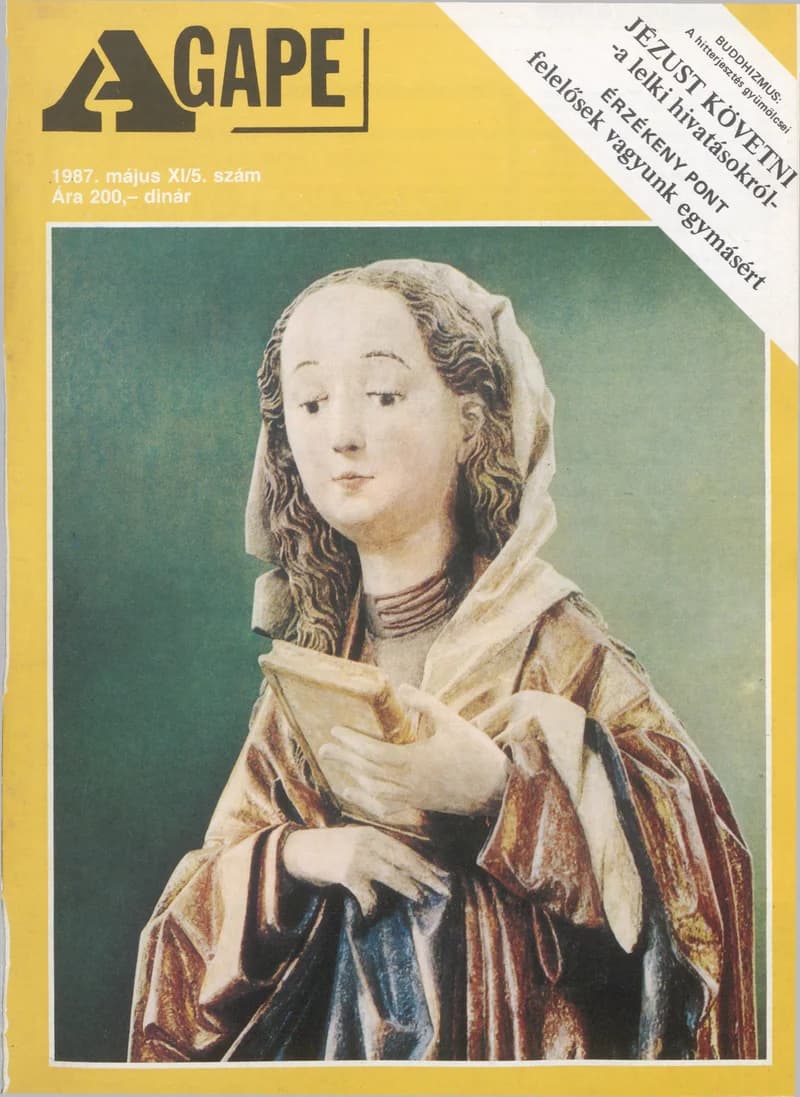 Agape, 11. évf. 1987. május. 5. sz.