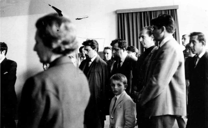 Benes Józsf első önálló kiállítása a zentai Eugen kiállítótermében