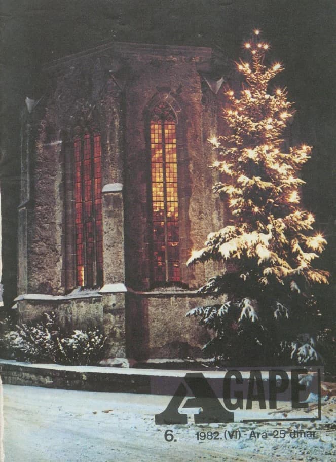 Agape, 6. évf. 1982. november. 6. sz.