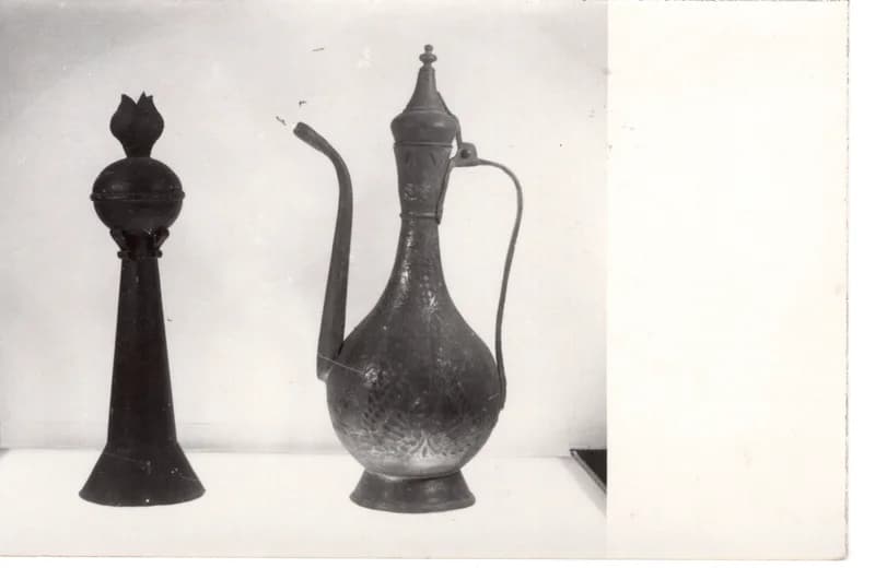 Gyertyatartó és kancsó