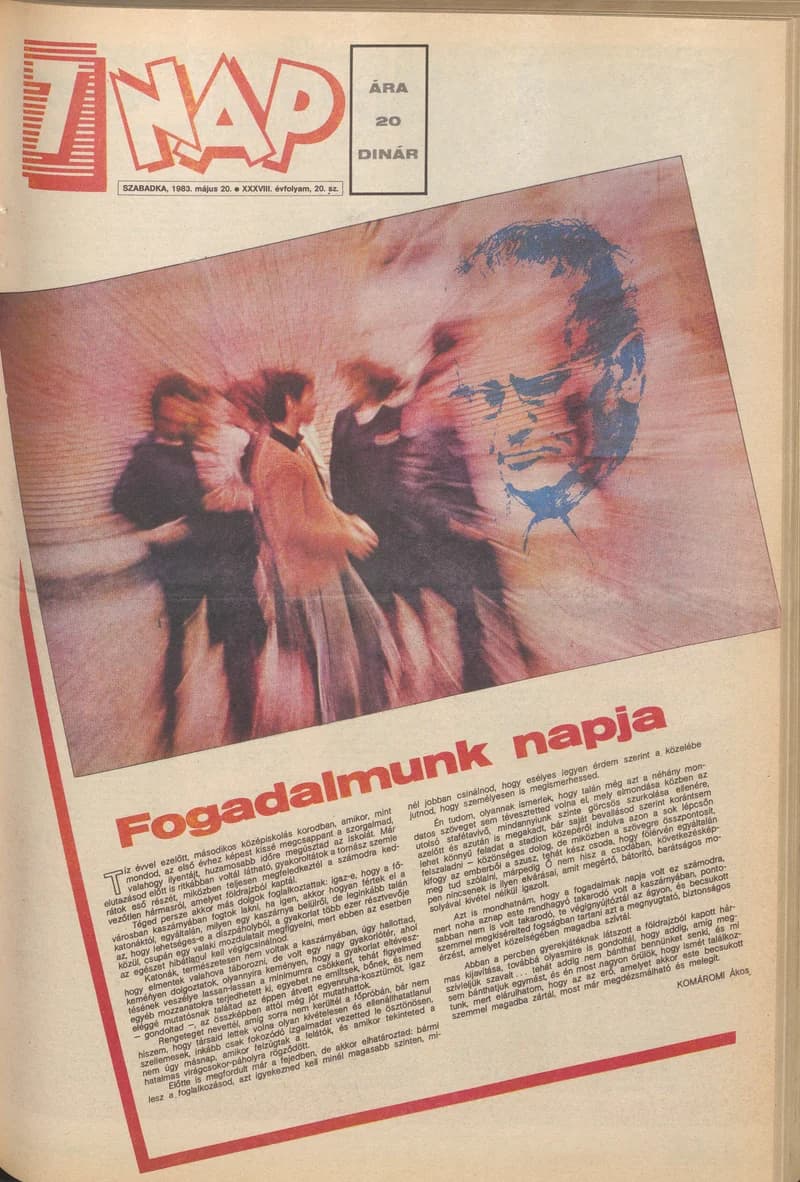 7 Nap, 38. évf. 1983. május 20. 20. sz. 1–12. oldal