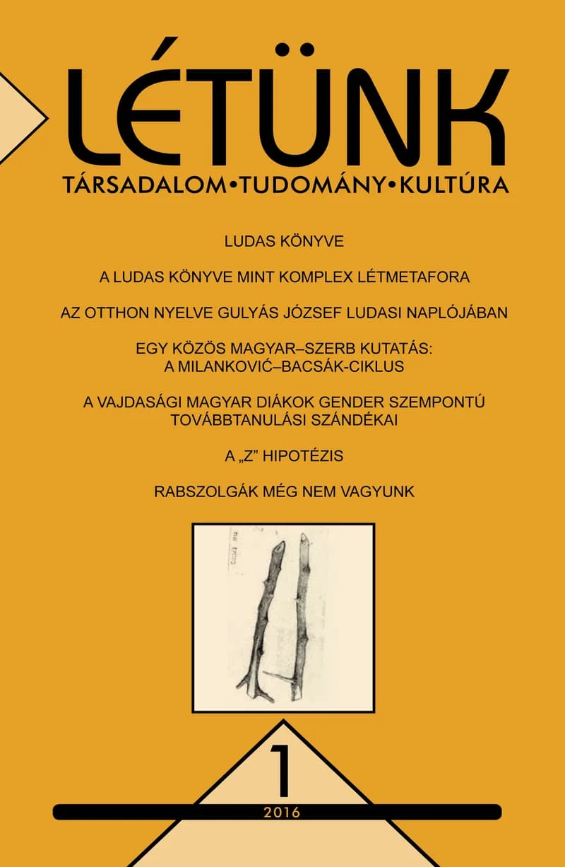 Létünk, 46. évf. 2016. 1. sz. 1–199. oldal