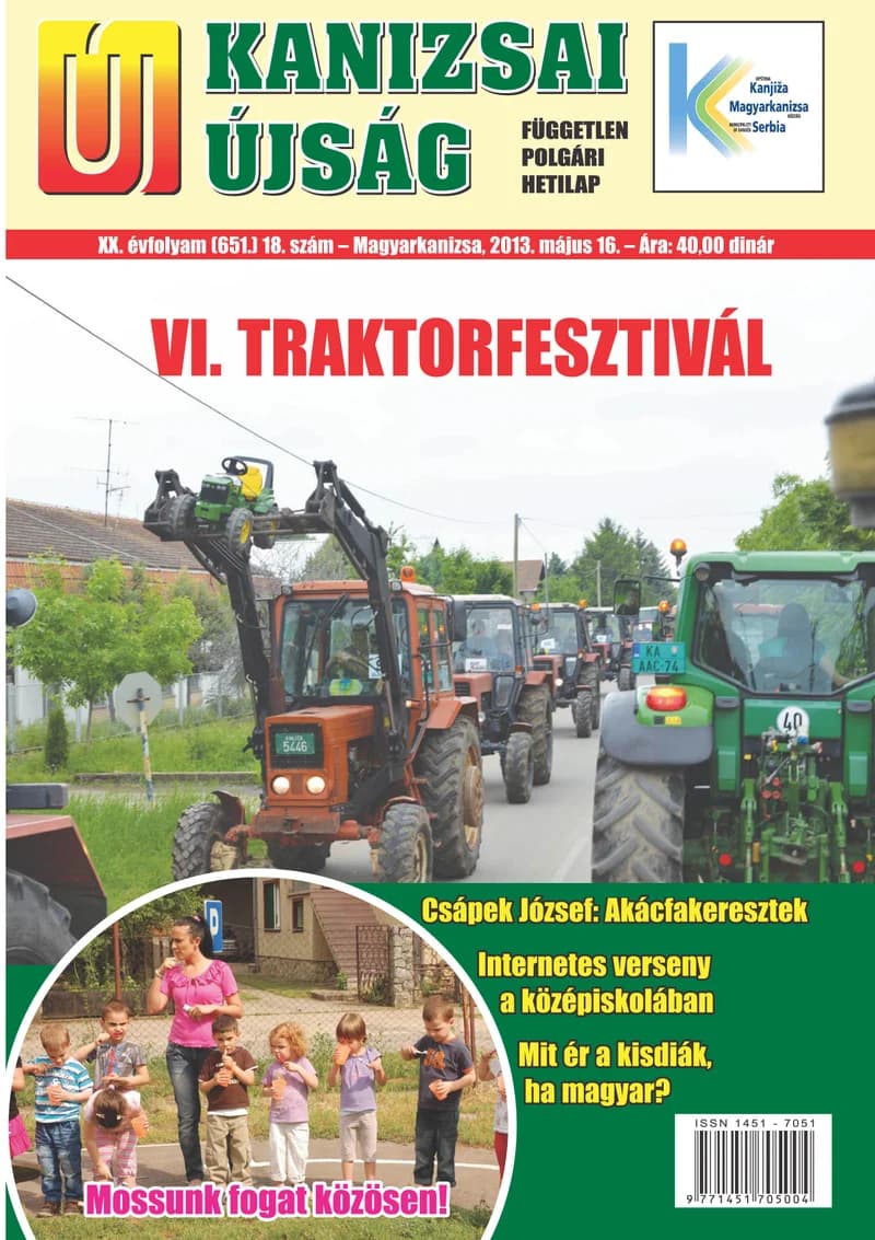 Új Kanizsai Újság, 20. évf. 2013. május 16. 18. sz.