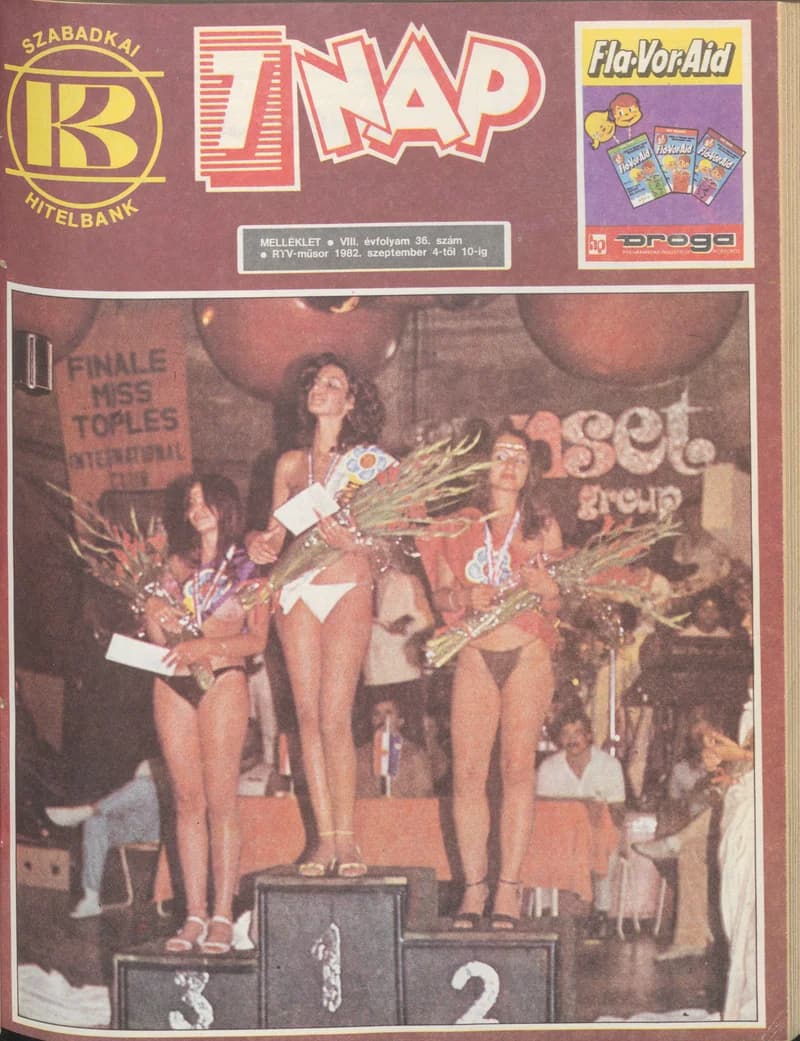 7 Nap melléklet, 8. évf. 1982. szeptember 4. – 10. 36. sz.
