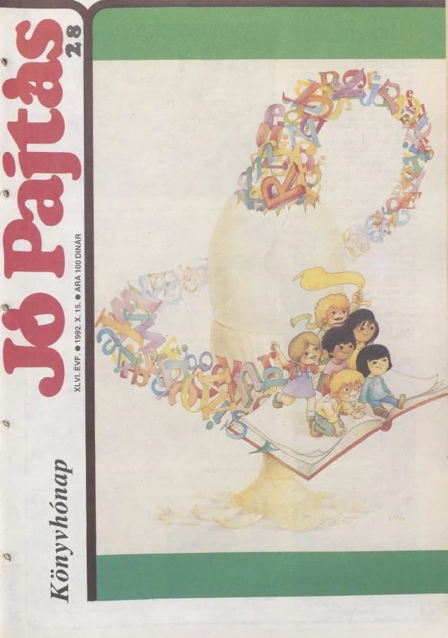 Jó Pajtás, 46. évf. 1992. október 15. 28. sz.