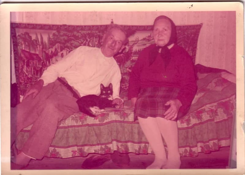 Nagy János szabó és felesége