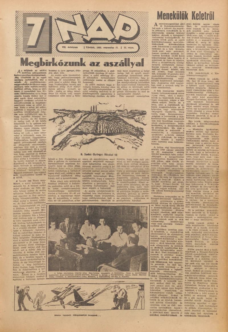 7 Nap, 7. évf. 1952. augusztus 17. 33. sz. 1–12. oldal