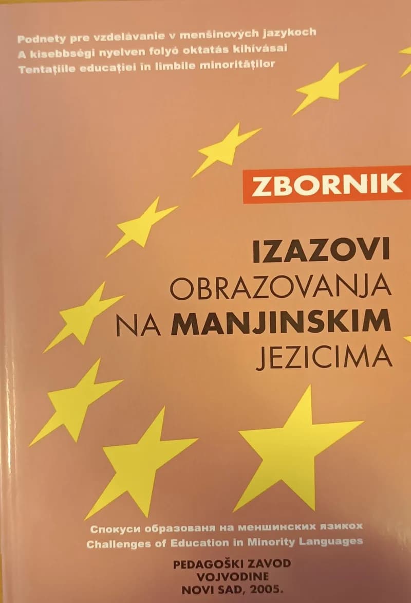 Izazovi obrazovanja na manjinskim jezicima 