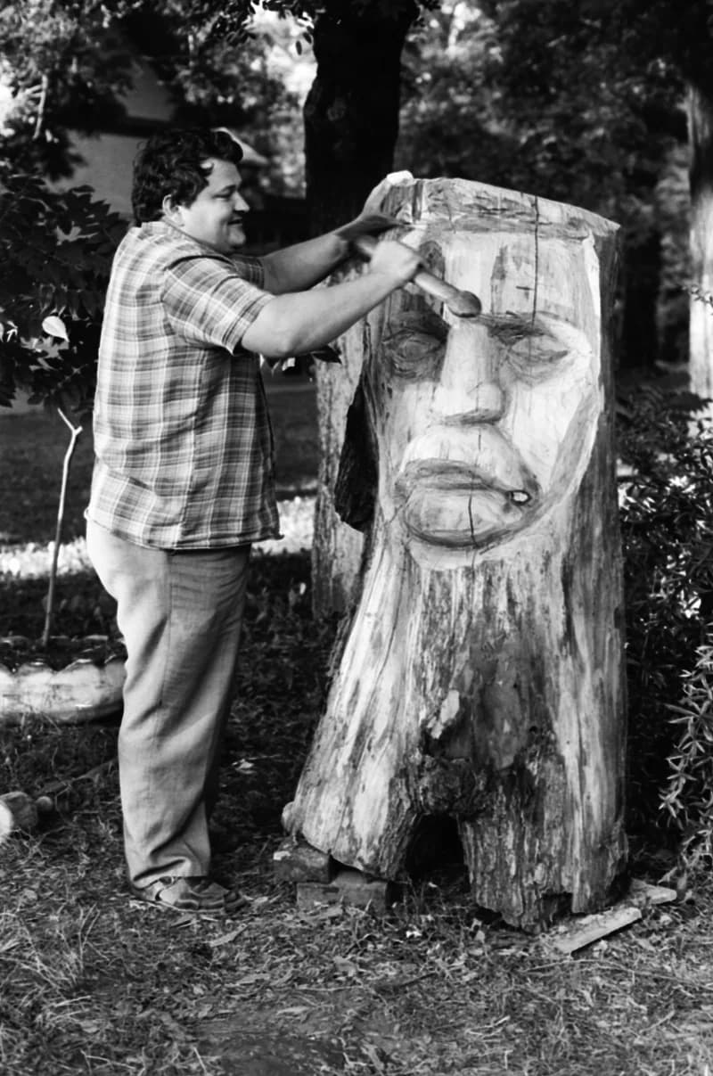 Polyák Ferenc fafaragó