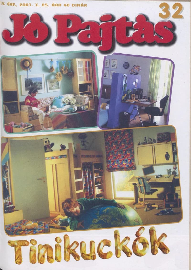 Jó Pajtás, 55. évf. 2001. szeptember 25. 32. sz.