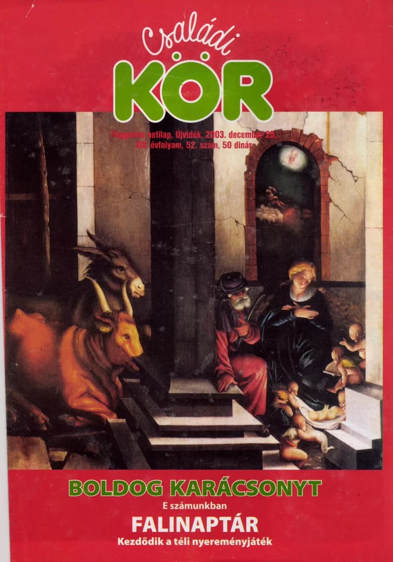 Családi Kör, 14. évf. 2003. december 25. 52. sz.
