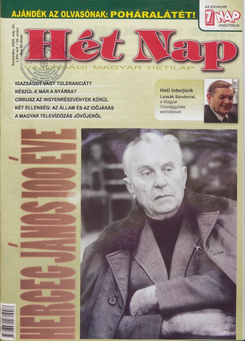 7 Nap, 64. évf. 2009. május 20. 20. sz.