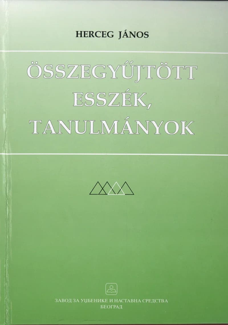 Összegyűjtött esszék, tanulmányok 3.