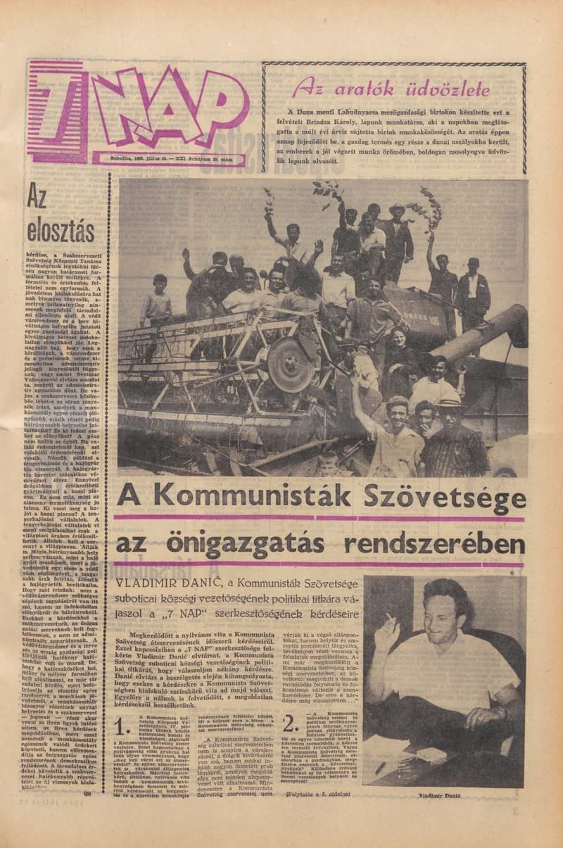 7 Nap, 21. évf. 1966. július 22. 30. sz. 1–20. oldal