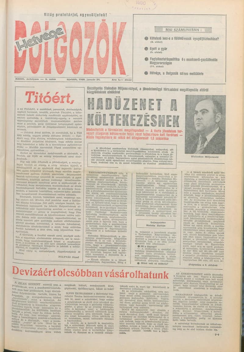 Dolgozók, 34. évf. 1980. január 24. 3. sz.