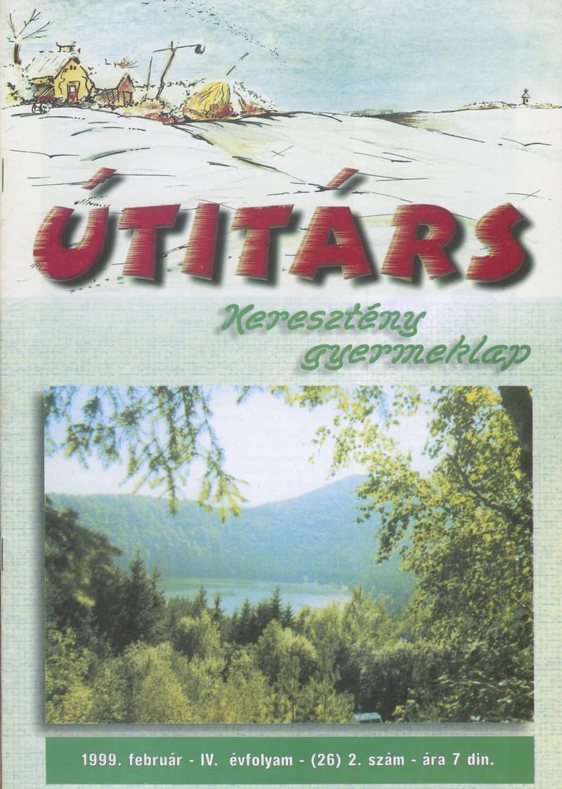 Útitárs, 4. évf. 1999. február. 2. sz.