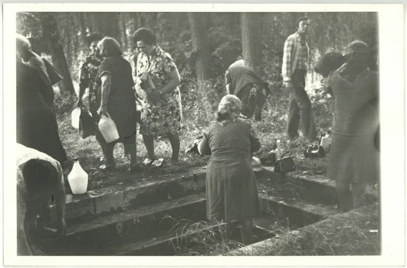 A doroszlói Szentkútnál