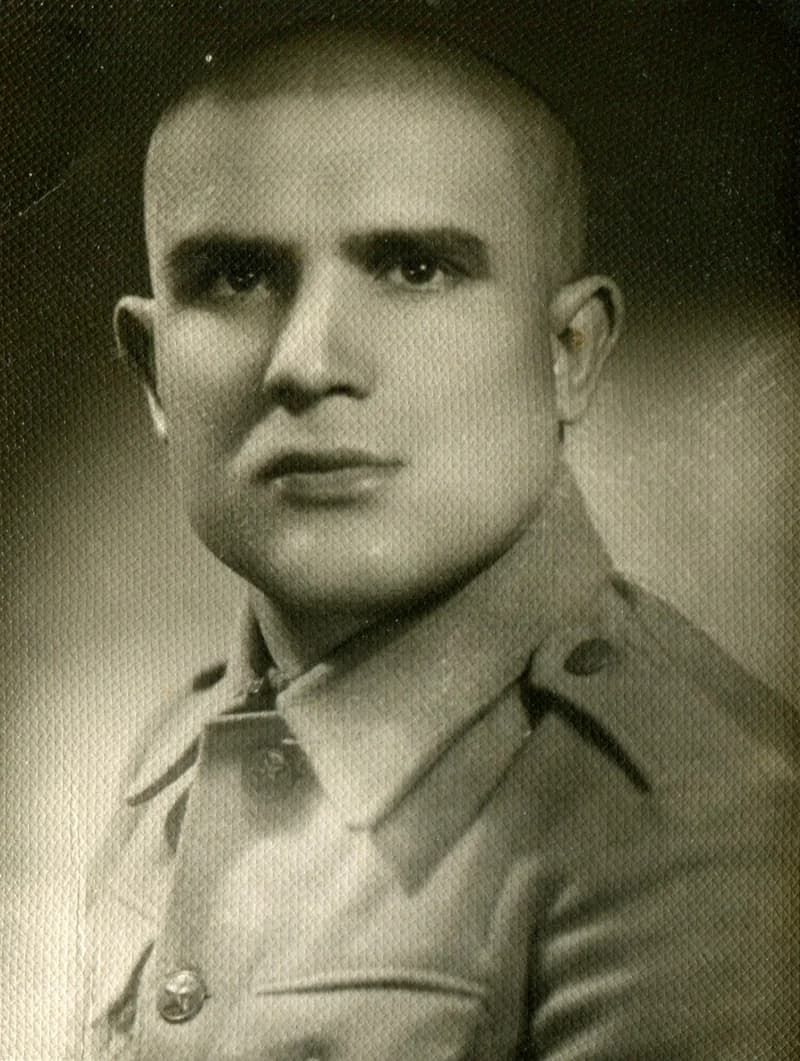 Benes József katonaképe