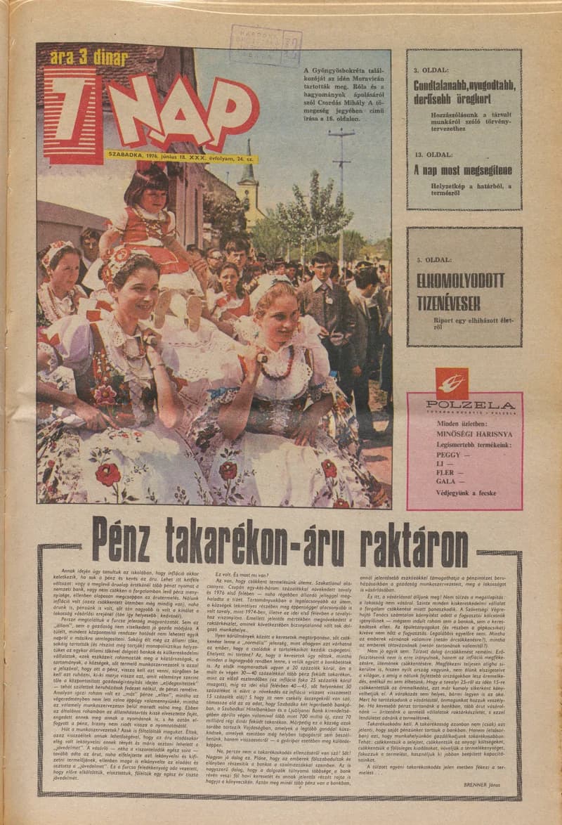 7 Nap, 31. évf. 1976. június 18. 24. sz. 1–24. oldal