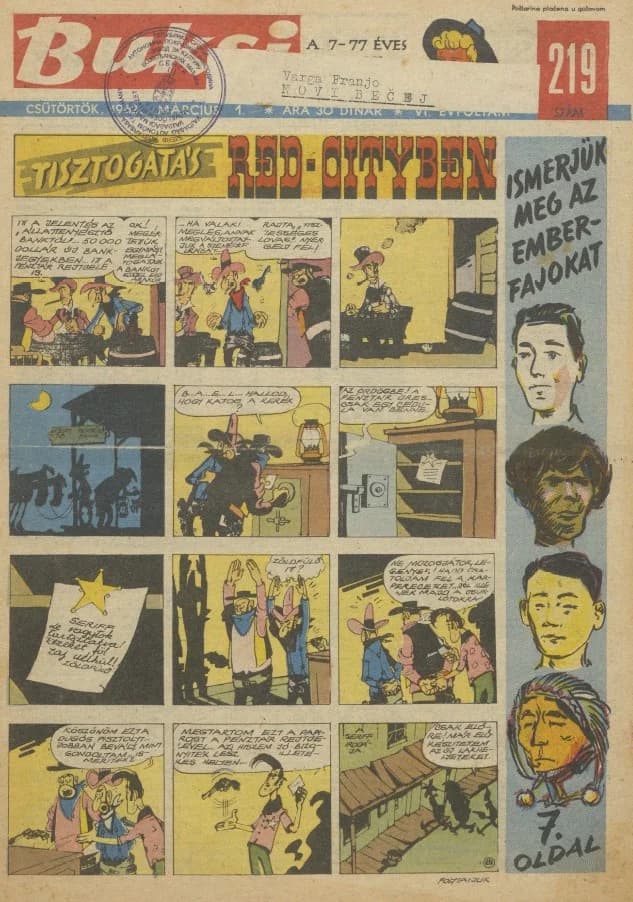 Buksi, 6. évf. 1962. március 1. 219. sz.