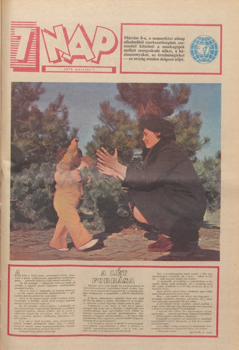 7 Nap, 30. évf. 1975. március 7. 9. sz. 1–28. oldal