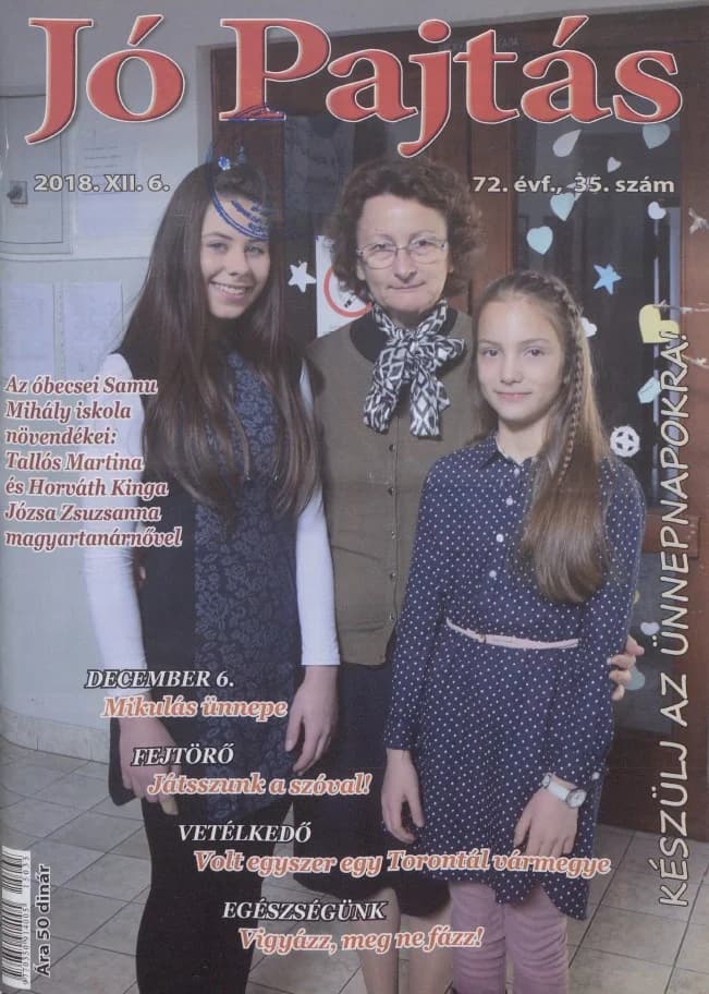 Jó Pajtás, 72. évf. 2018. december 6. 35. sz.