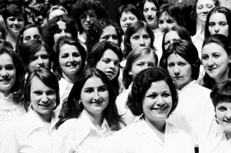 Égető Gabriella és a zeneiskola női kara