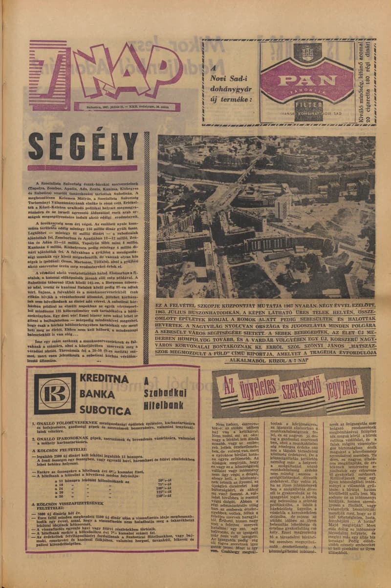 7 Nap, 22. évf. 1967. július 21. 30. sz. 1–20. oldal