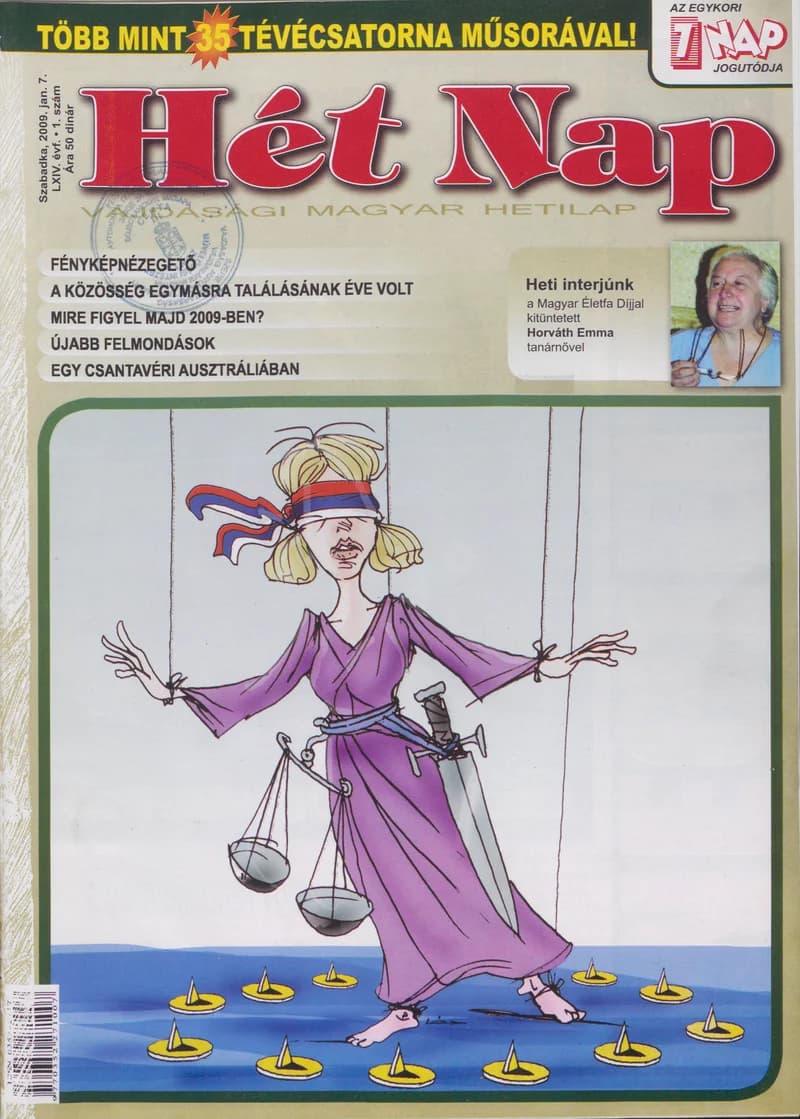 7 Nap, 64. évf. 2009. január 7. 1. sz.