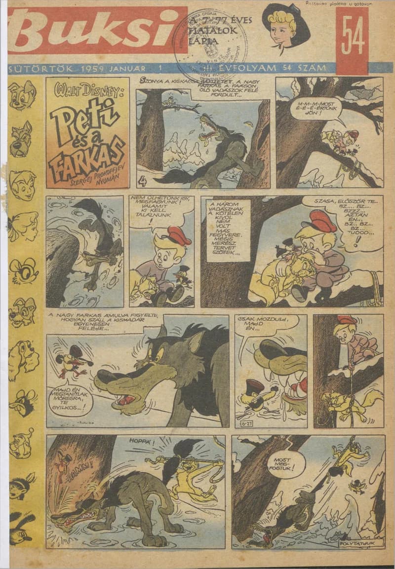Buksi, 3. évf. 1959. január 1. 54. sz.