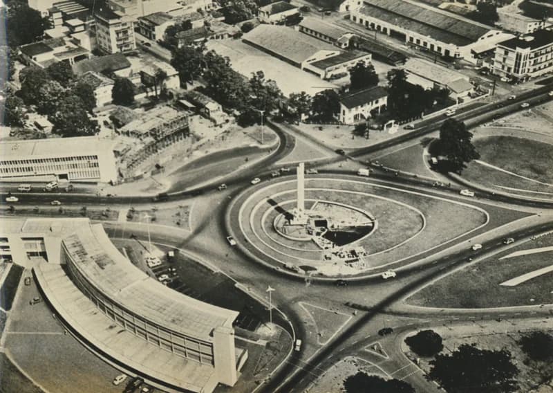 Abidjan központi épületei