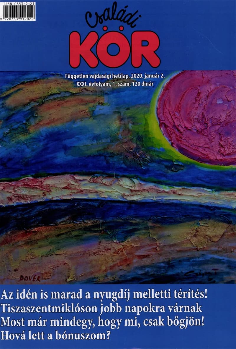 Családi Kör, 31. évf. 2020. január 2. 1. sz.