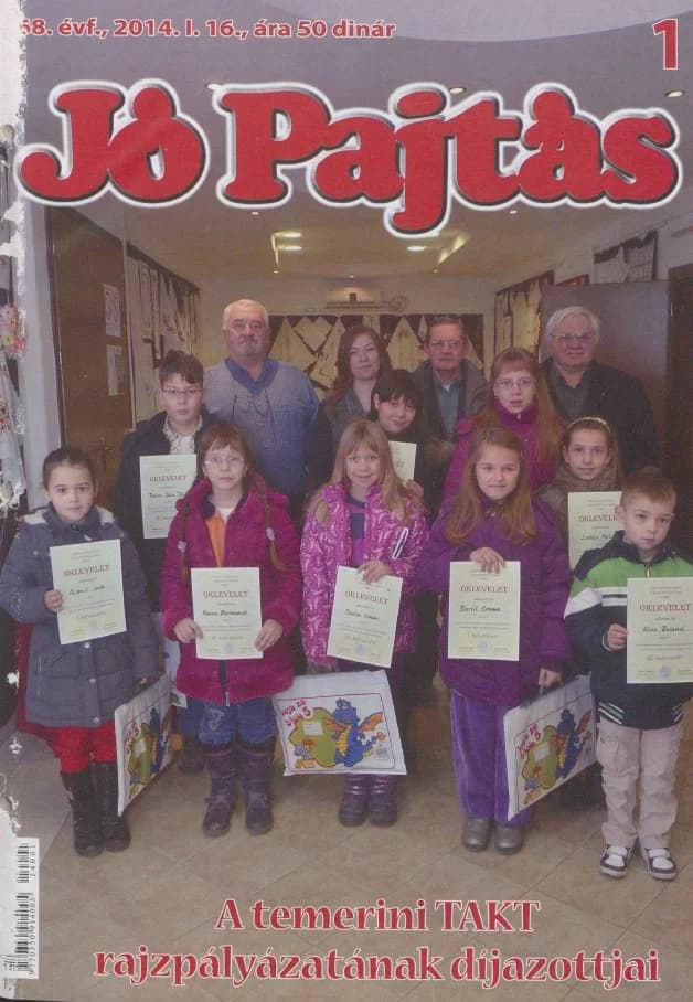 Jó Pajtás, 68. évf. 2014. január 16. 1. sz.