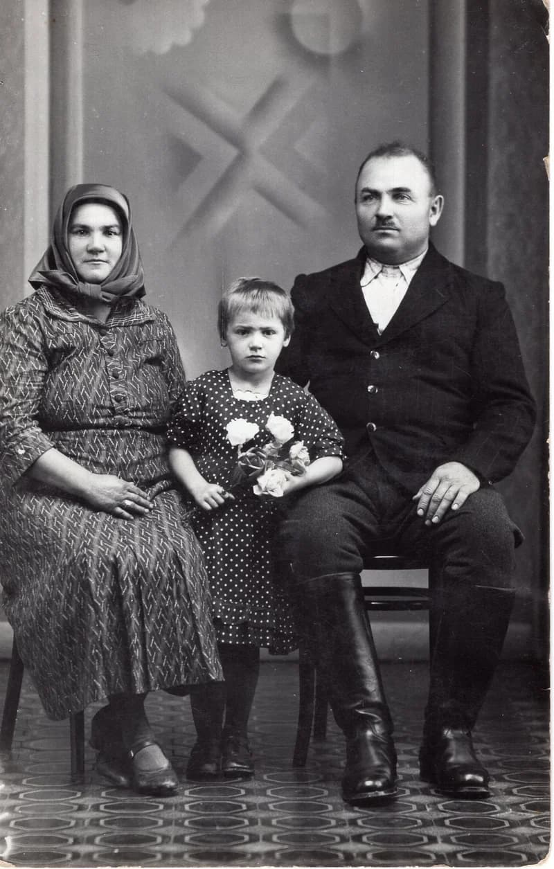 Elek Szilveszter és családja