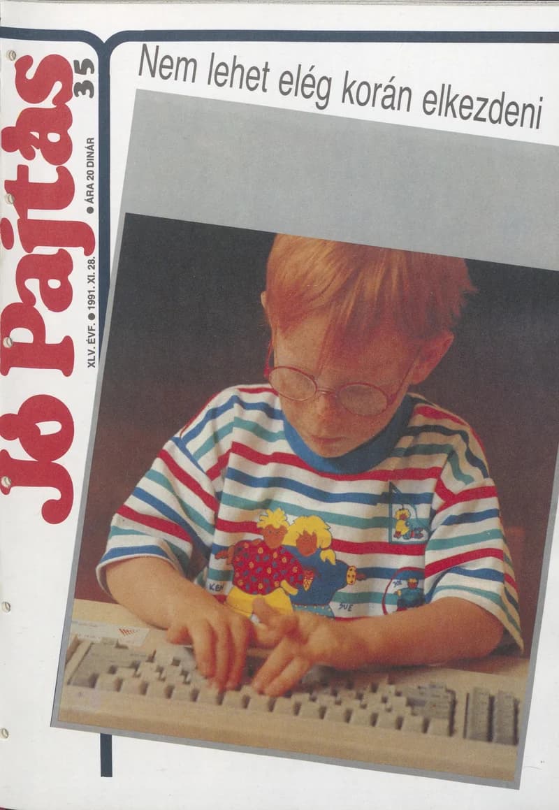 Jó Pajtás, 45. évf. 1991. november 28. 35. sz.