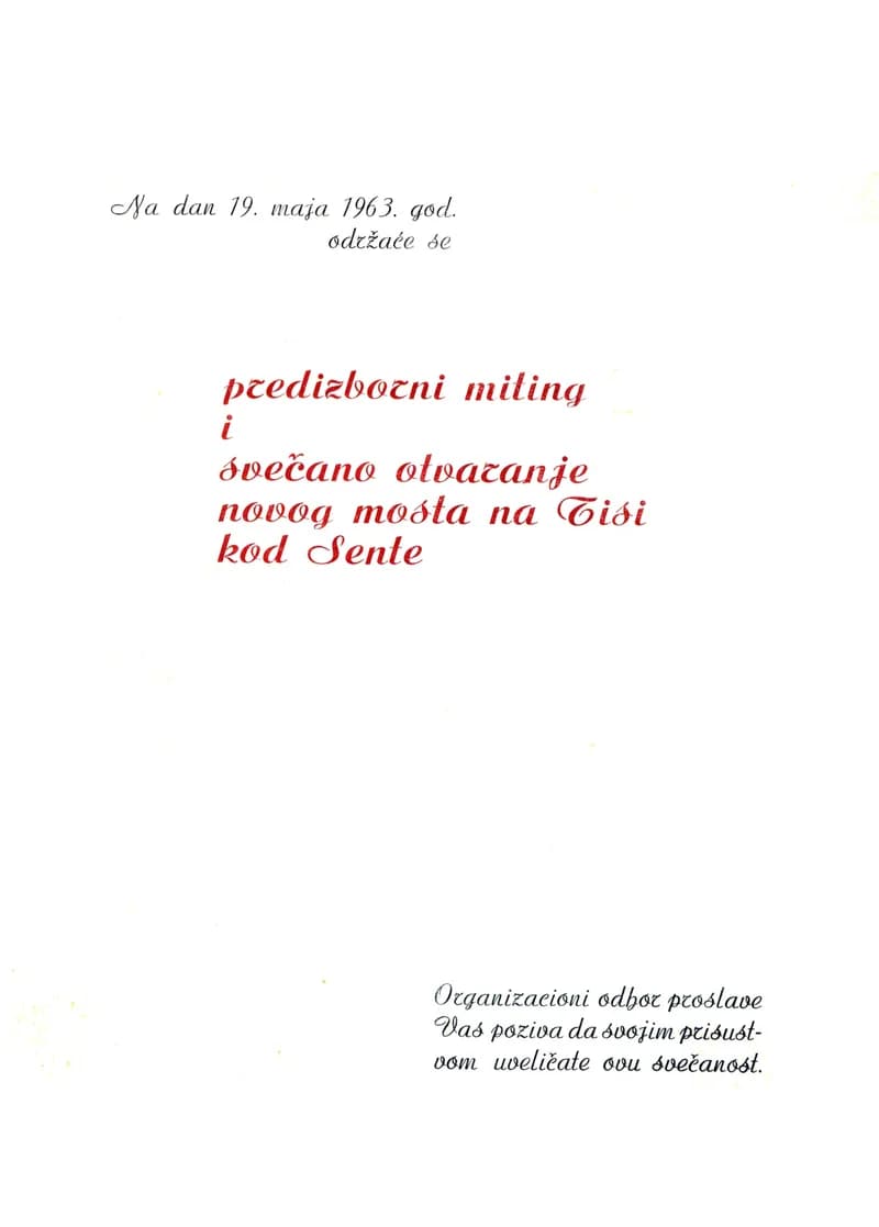 Istorijat mostova kod Sente