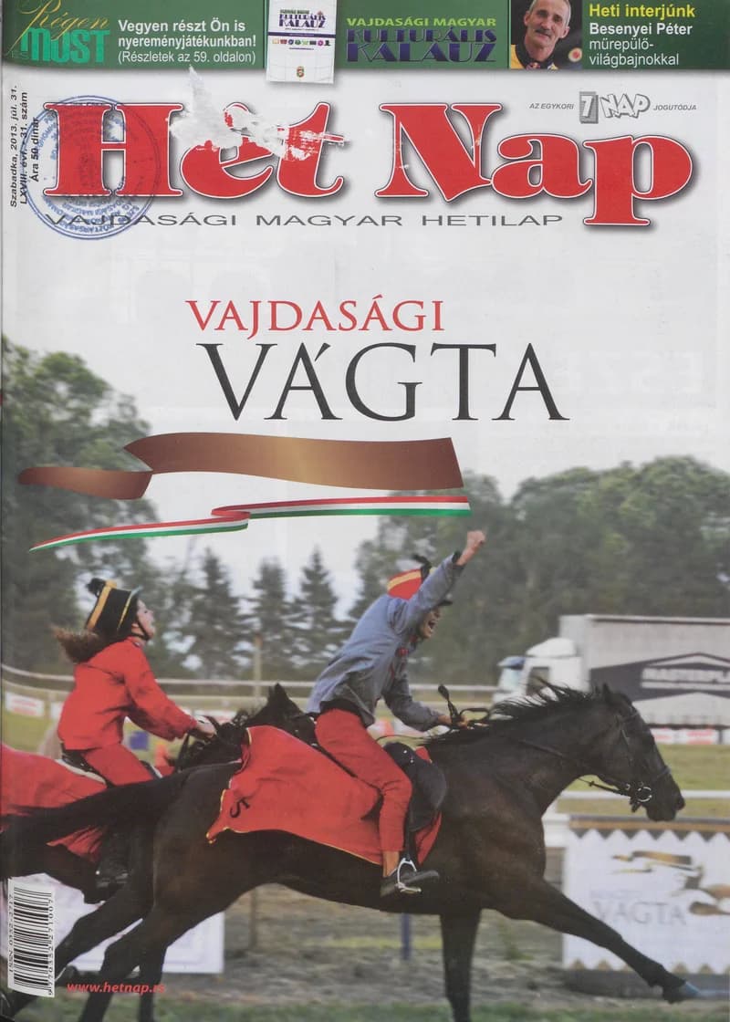 7 Nap, 68. évf. 2013. július 31. 31. sz.