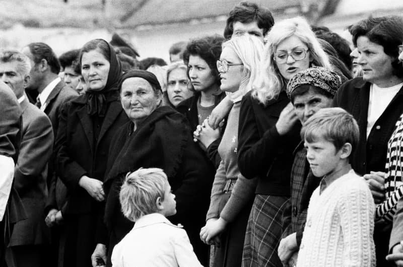 Emlékmű átadás Lovćenacon