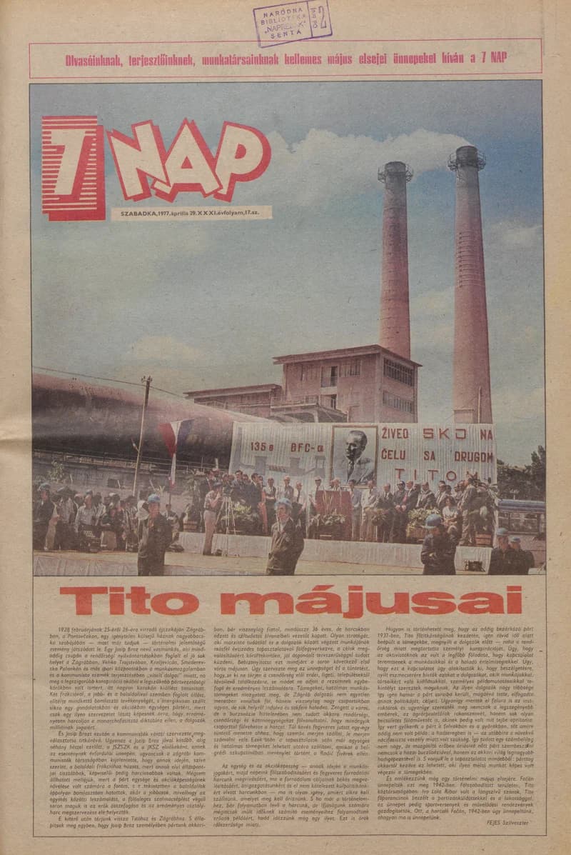 7 Nap, 32. évf. 1977. április 29. 17. sz. 1–32. oldal