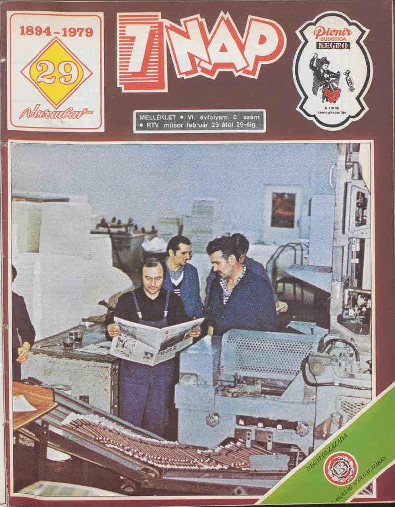 7 Nap melléklet, 6. évf. 1980. február 23. – 29. 8. sz.