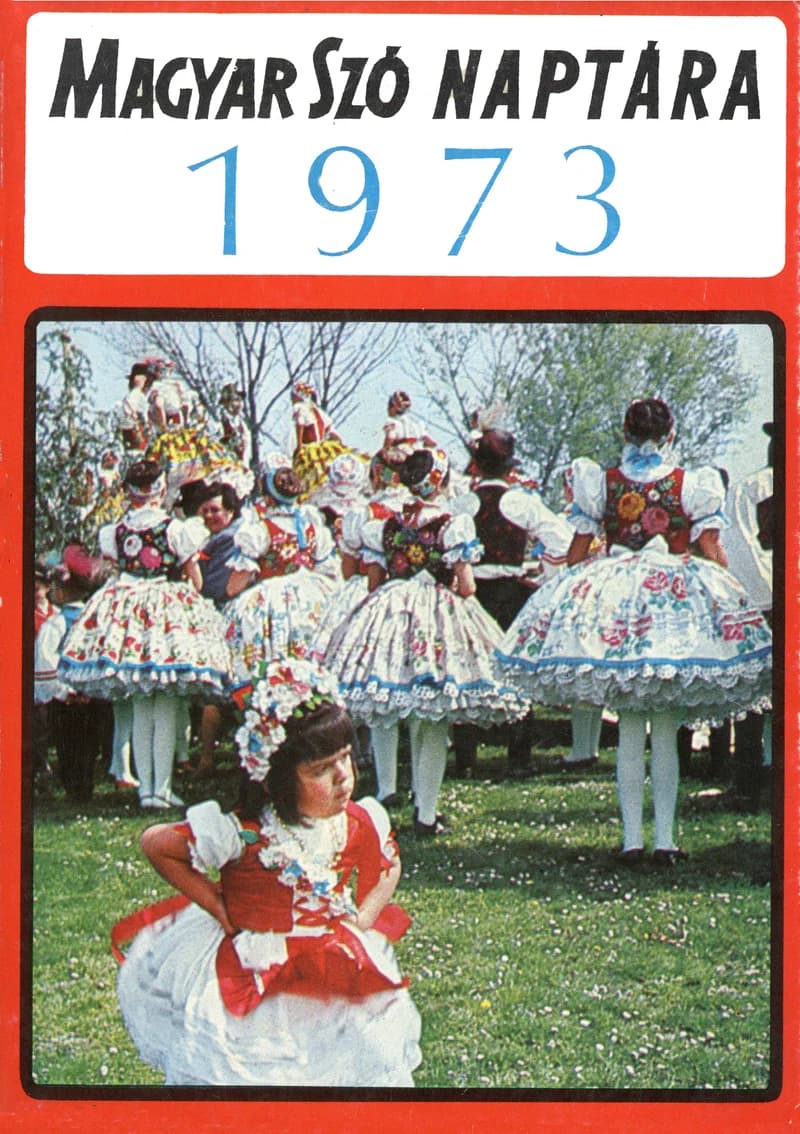 Magyar Szó Naptár, 29. évf. 1973. 29. sz.