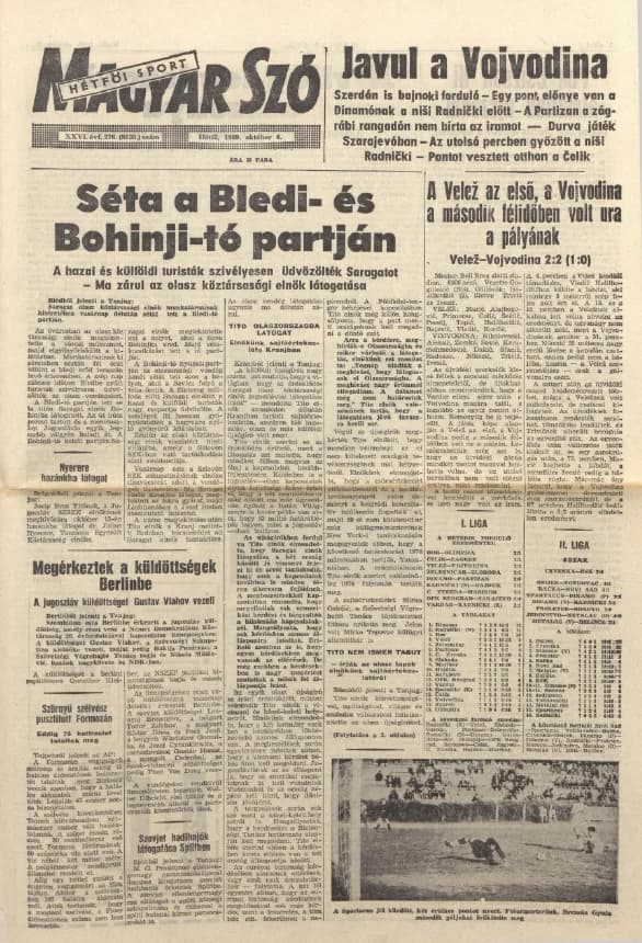 Magyar Szó, 26. évf. 1969. október 6. 276. sz. 1–14. oldal