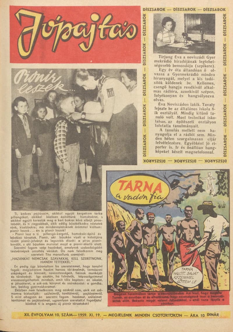 Jó Pajtás, 13. évf. 1959. november 19. 22. sz.