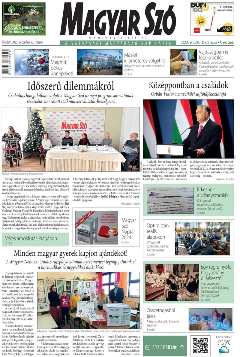 Magyar Szó, 80. évf. 2023. december 22. 297. sz. 1–16. oldal