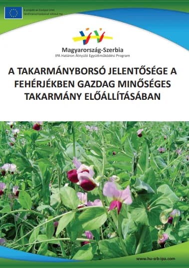 A takarmányborsó jelentősége a fehérjékben gazdag minőséges takarmány előállításában