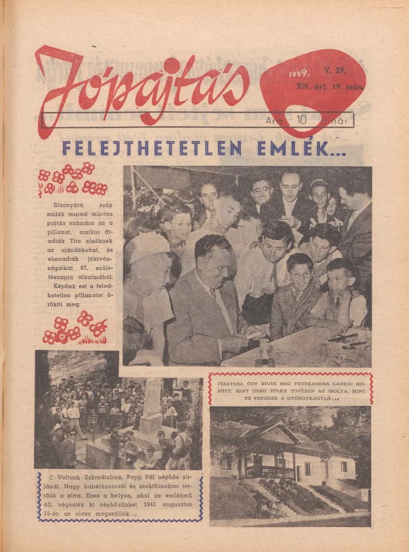 Jó Pajtás, 13. évf. 1959. május 29. 11. sz.