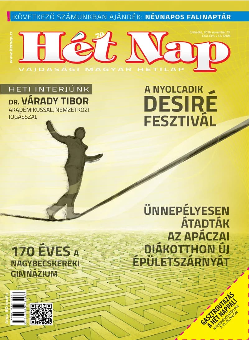 7 Nap, 71. évf. 2016. november 23. 47. sz.